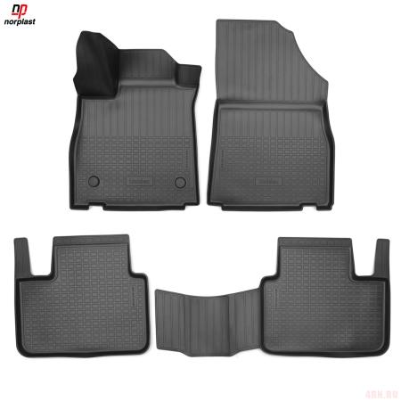 Коврики салона 3D для Renault Talisman (2015-2022) № NPA11-C69-820