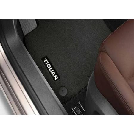 Коврики салона задние текстильные оригинальные Premium для Volkswagen Tiguan (2011-2016) 2 шт. № 5N0061276P WGK