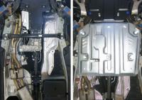 Защита КПП и раздаточной коробки для Porsche Cayenne (2010-2014) № 333.4604.1