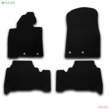 Коврики салона Klever текстильные Econom для Lexus LX570 (2015-2021) № KLEVER01297401200k