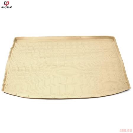 Коврик в багажник Norplast для Subaru XV (2017-2023) бежевый № NPA00-T84-810-B