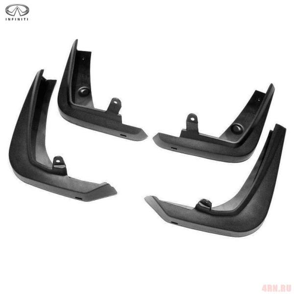 Брызговики передние и задние оригинальные для Infiniti QX30 (2015-2019) 4 шт.  № KE7885DJ0A