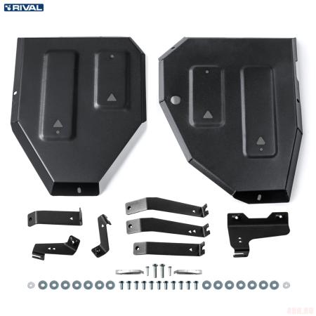 Защита топливного бака для EXEED LX (2023-2025) робот, 4WD № 111.0935.1