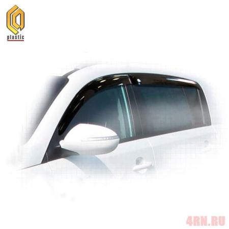 Дефлекторы окон CA Plastic Classic полупрозрачные для Kia Sportage (2011-2015) № 2010030305479