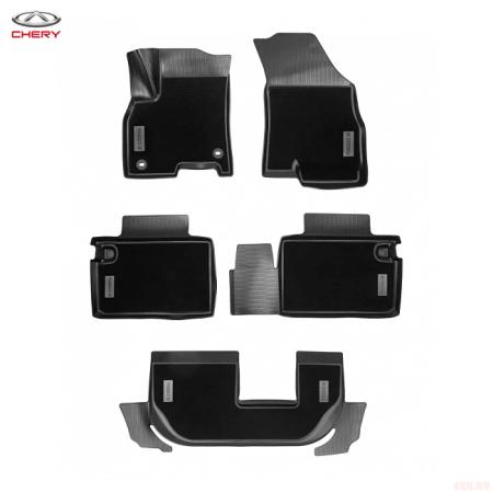 Коврики салона комбинированные оригинальные для Chery Tiggo 8 (2018-2025) № NPCM002CCY03