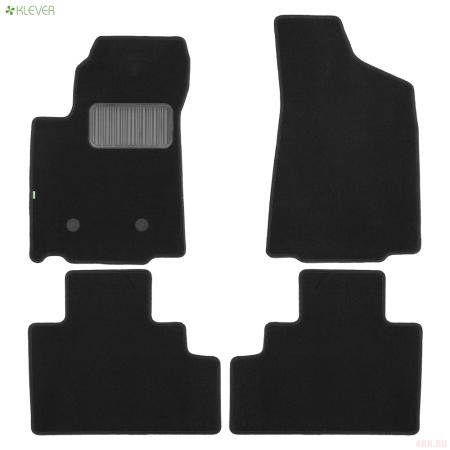 Коврики в салон текстильные Standard для SWM G01F (2018-2025) № KLEVER02.A70931.010kh