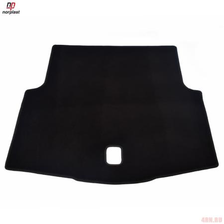 Коврик багажника текстильный Norplast для Mercedes C-Class (W205) седан (2014-2021) (вырез под ручку фальшпола) № NPA00-VT560-333