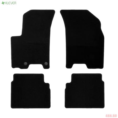 Коврики салона Klever текстильные Econom для Chevrolet Aveo хэтчбек, седан (2008-2011) № KLEVER01081201200k