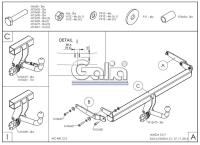 Фаркоп Galia для Mazda CX-7 (2006-2013) № M130A