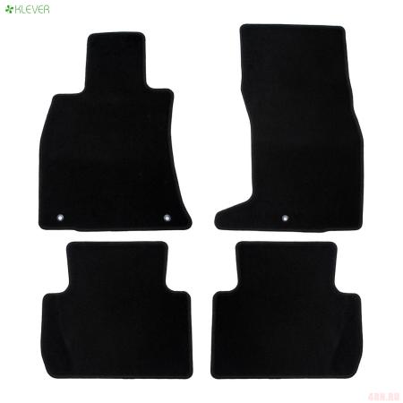 Коврики салона текстильные Econom для Kia Stinger (2021-2023) № KLEVER0102507101200k