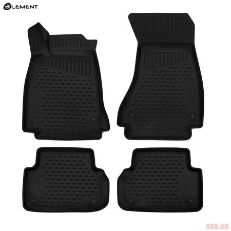 Коврики в салон 3D Element для Audi A4 седан (2016-2025) № ELEMENT3D0422210k