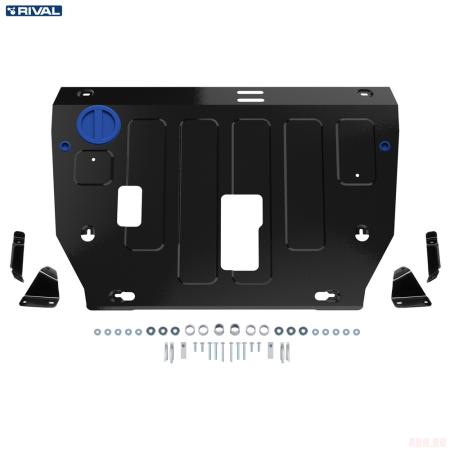 Защита картера и КПП для Haval Dargo (2022-2025) увеличенная № 111.9424.1