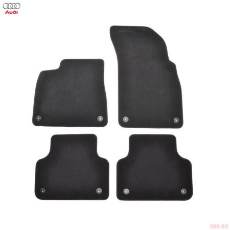 Коврики салона текстильные оригинальные для Audi Q8 (2019-2025) № 4M1863011CQA5