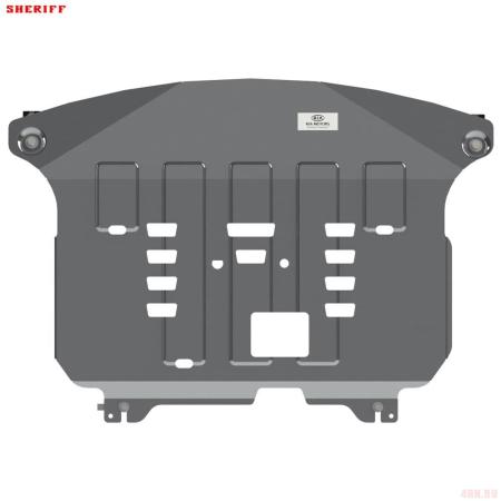 Защита картера и КПП для Kia Sorento Prime (2018) № 11.3638