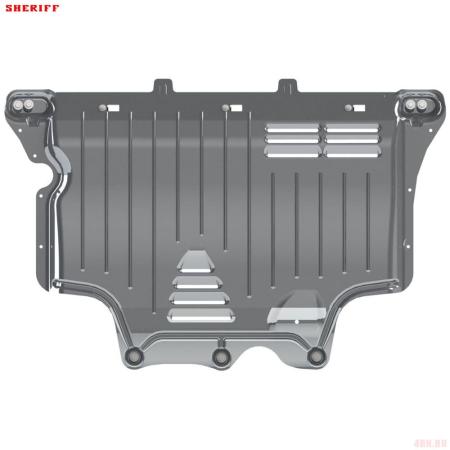 Защита картера и КПП для Skoda Kodiaq (2017-2024) № 21.3493 V1