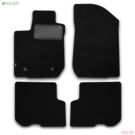 Коврики салона Klever текстильные Standart для Renault Logan (2014-2022) № KVR02413101210kh