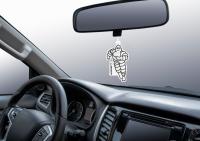 Ароматизатор воздуха MICHELIN, подвесной, картонный, 2D Classic, "спорт" № 32590