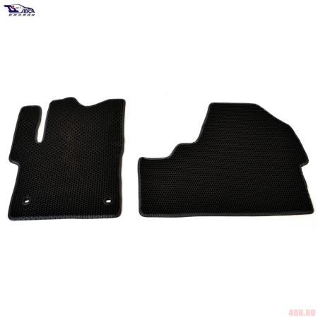 Коврики салона EVA для Peugeot Traveller (2018-2025) с серым кантом № TAS2D-1524.01.04