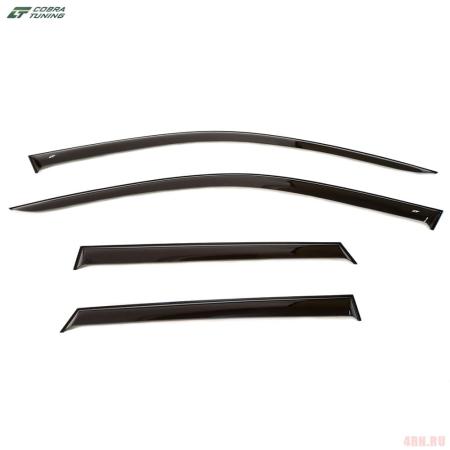 Дефлекторы окон для Volkswagen Touareg (2018-2025) № V25718