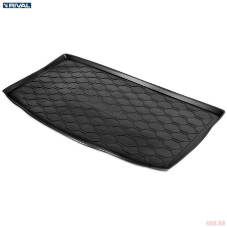 Коврик в багажник Rival для Kia Picanto хэтчбек 5дв. (2017-2021) № 12808001