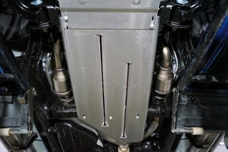Защита АКПП и раздаточной коробки для Toyota Land Cruiser 300 (2021-2025) № ZKTCC00504