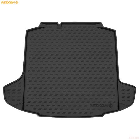 Коврик багажника Ромб для Skoda Rapid (2020-2023) с карманами № 5330020150