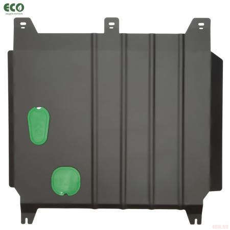 Защита картера и КПП для FAW Bestune T77 (2022-2025) FWD № ECO.62.06.030