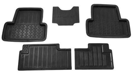 Коврики салона Avtodriver Avangard для Chevrolet Orlando 7 мест (2011-2015) 3 ряда № ADRAVG017
