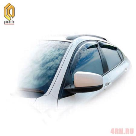 Дефлекторы окон CA Plastic Classic полупрозрачные для BMW X6 (2009-2014) № 2010030304670