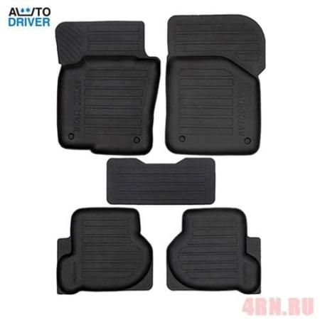 Коврики салона Avtodriver Avangard для Volkswagen Tiguan (2007-2011) № ADRAVG013
