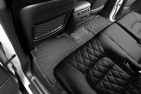 Коврики в салон 3D Kvest для Toyota Land Cruiser 200 (2015-2021) серые № KVESTTYT00001Kg1