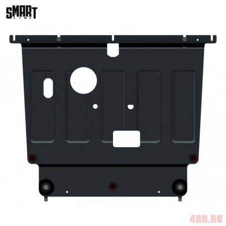 Защита картера и КПП для Hyundai Solaris седан (2017-2022) № 10.SL 9008