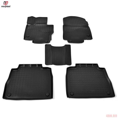 Коврики салона 3D для Mercedes GLE-Class (W167) (2018-2025) № NPA11-C56-535