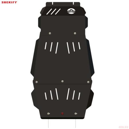 Защита двигателя и КПП для Great Wall Safe Гжельская сборка (2004-2010) № 28.0985