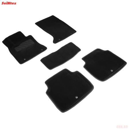 Коврики салона 3D текстильные для Genesis G80 (2020-2025) бежевые № 96828