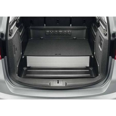 Коврик багажника оригинальный для Volkswagen Sharan 5 мест (2010-2022) № 7N0061162