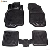 Коврики салона (3D с подпятником) для Mitsubishi Lancer 9 (2003-2007) с высоким бортом № ACM-PS-86