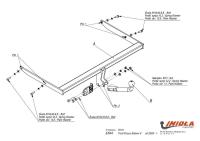 Фаркоп Imiola для Ford Focus 2 седан (2005-2011) № E.044