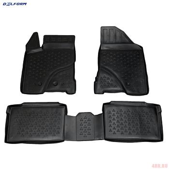 Коврики салона для Lada (ВАЗ) Vesta (2015-2025) Эко № S0806E