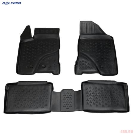 Коврики салона для Lada (ВАЗ) Vesta (2015-2025) Эко № S0806E