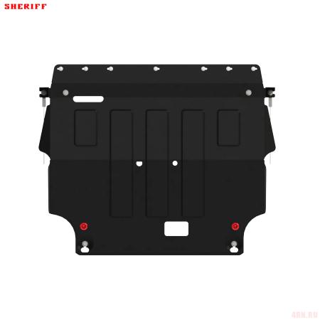 Защита картера и КПП для FAW Bestune T77 (2022-2025) № 28.5114