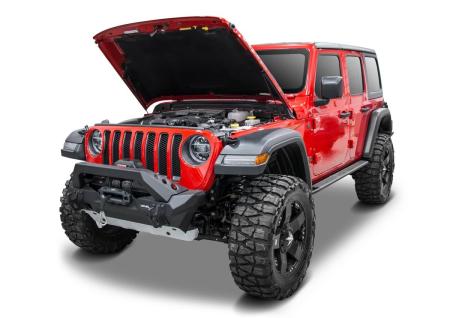 упоры капота для jeep wrangler (2017-2025) 2 шт. № ujewra011