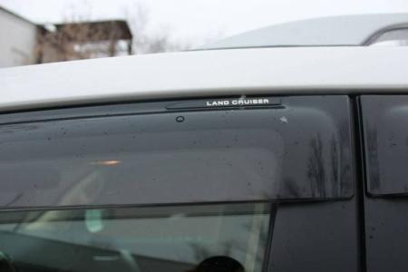 Дефлекторы окон Toyota оригинальные Premium для Toyota Land Cruiser 200 (2007-2012) № 08611-60190