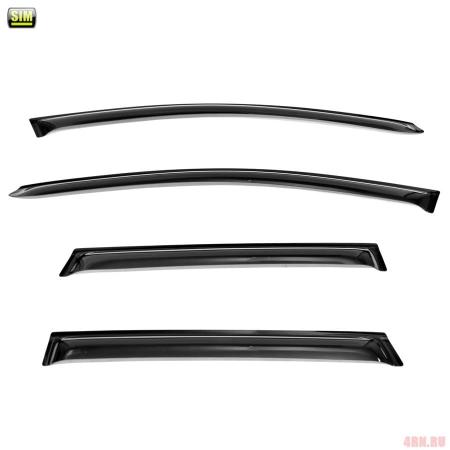 Дефлекторы боковых окон для Nissan Murano (2016-2022) № SNIMUR1532