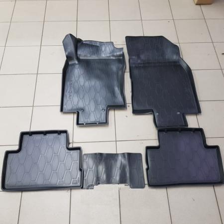 Коврики салона оригинальные для Nissan Qashqai (2017-2021) № KR748BM081BK