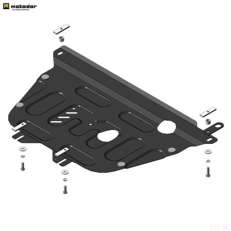 Защита картера и КПП для Honda Crossroad (2007-2010) № 70812