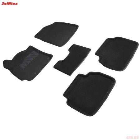 Коврики салона 3D текстильные для Kia Cerato (2018-2025) № 90537