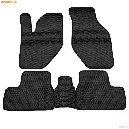 Коврики салона EVA соты резиновые для Lada (ВАЗ) Granta (2190/2191) с черным кантом № 9139015101