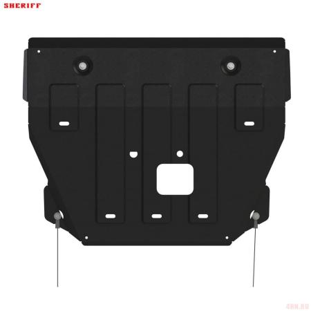 Защита картера и КПП для Hyundai Santa Fe (2021-2023) № 10.4909