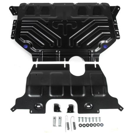 Защита двигателя и КПП для Volkswagen Teramont (2017-2025) № 111.5861.2